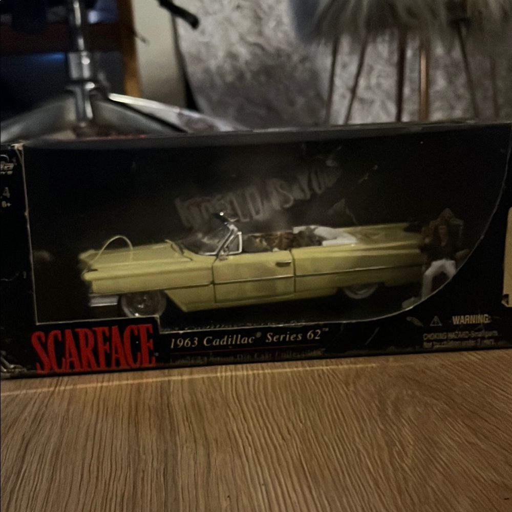 Scarface 1963 Cadillac Series 62 Model Car
